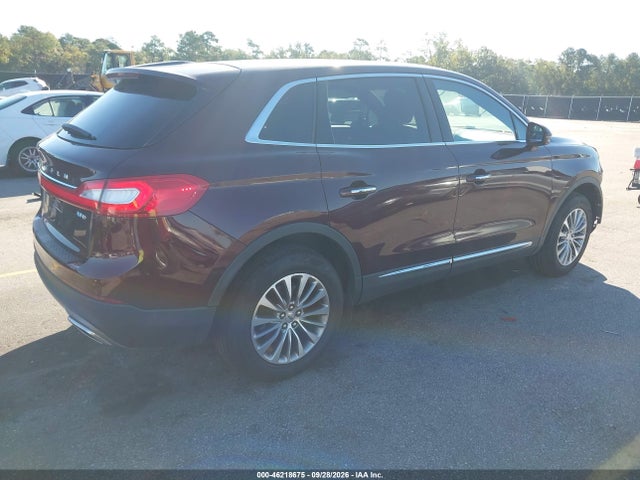 46218675 :رقم المزاد ، 2LMPJ8KR7JBL42390 vin ، 2018 Lincoln Mkx Select مزاد بيع