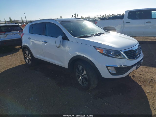 46218718 :رقم المزاد ، KNDPC3A27D7489615 vin ، 2013 Kia Sportage Ex مزاد بيع