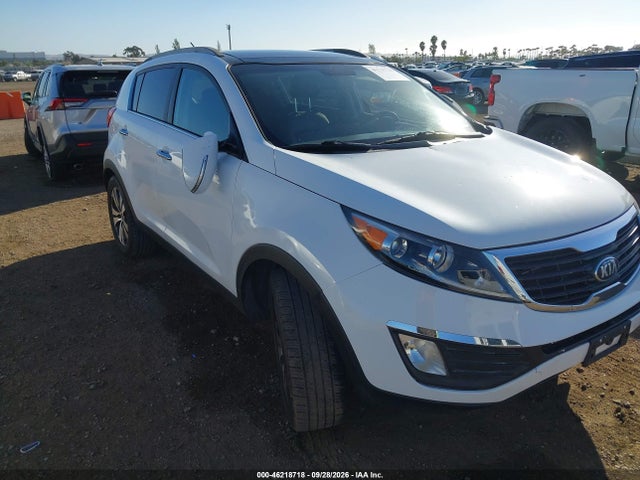 46218718 :رقم المزاد ، KNDPC3A27D7489615 vin ، 2013 Kia Sportage Ex مزاد بيع