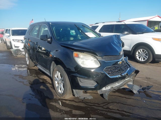 46218757 :رقم المزاد ، 2GNALBEK7G6192012 vin ، 2016 Chevrolet Equinox Ls مزاد بيع
