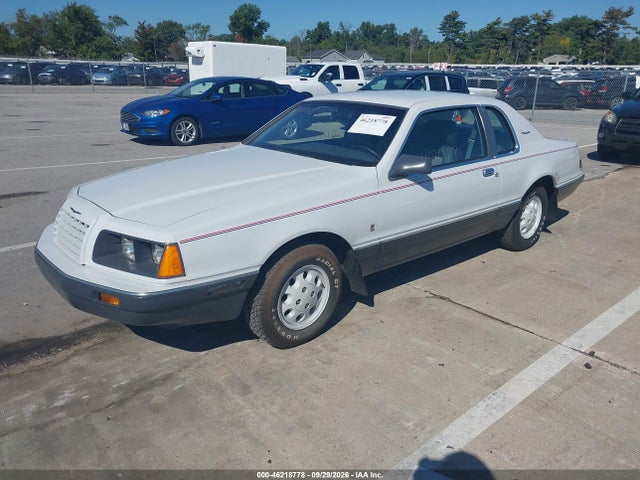 Продаж на аукціоні авто 1985 Ford Thunderbird, vin: 1FABP4635FH102651, номер лоту: 46218778