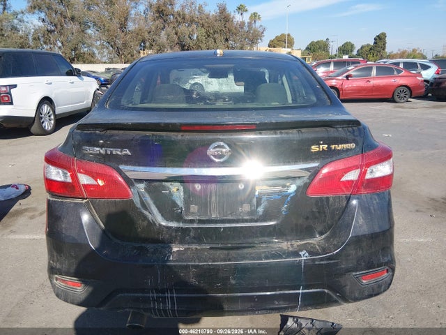 2018 Nissan Sentra Sr Turbo მანქანა იყიდება აუქციონზე, vin: 3N1CB7AP0JY203993, აუქციონის ნომერი: 46218790