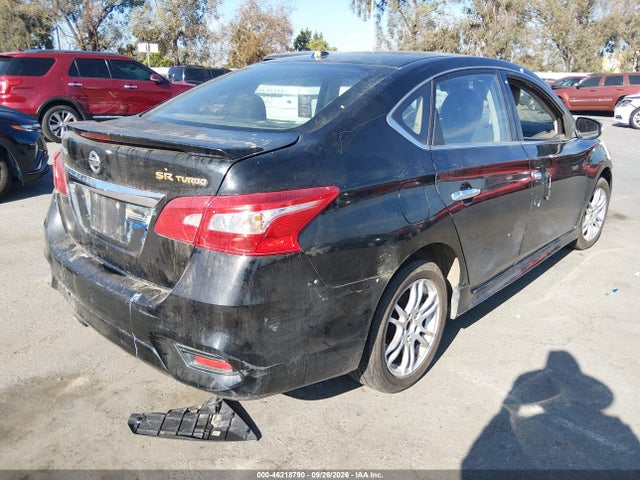 2018 Nissan Sentra Sr Turbo მანქანა იყიდება აუქციონზე, vin: 3N1CB7AP0JY203993, აუქციონის ნომერი: 46218790