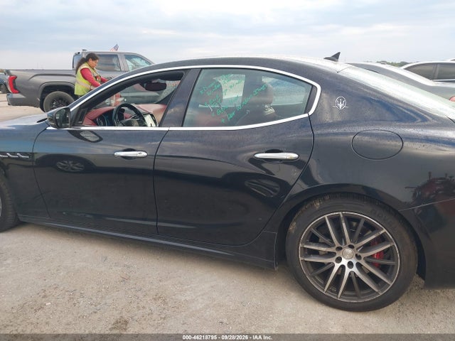 2019 Maserati Ghibli S Q4 მანქანა იყიდება აუქციონზე, vin: ZAM57YTA4K1310052, აუქციონის ნომერი: 46218795