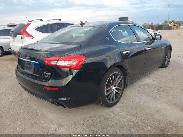 2019 Maserati Ghibli S Q4 მანქანა იყიდება აუქციონზე, vin: ZAM57YTA4K1310052, აუქციონის ნომერი: 46218795