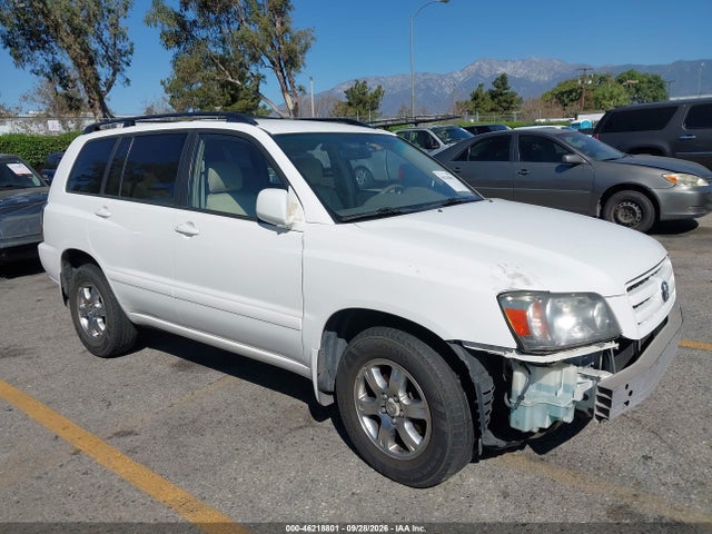Продаж на аукціоні авто 2005 Toyota Highlander V6, vin: JTEDP21A050083996, номер лоту: 46218801