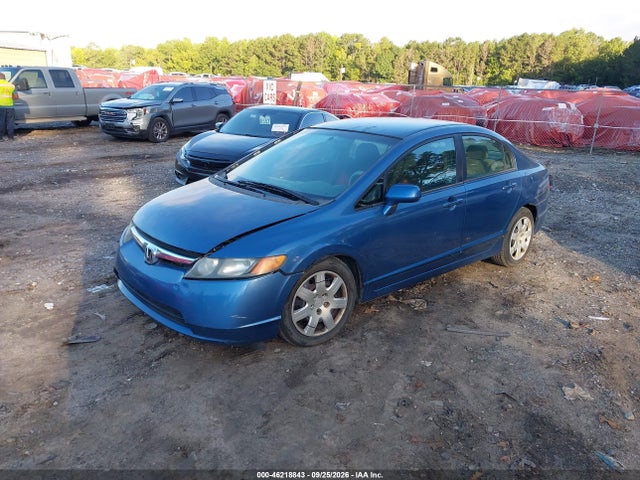 2006 Honda Civic Lx მანქანა იყიდება აუქციონზე, vin: 1HGFA16586L143173, აუქციონის ნომერი: 46218843