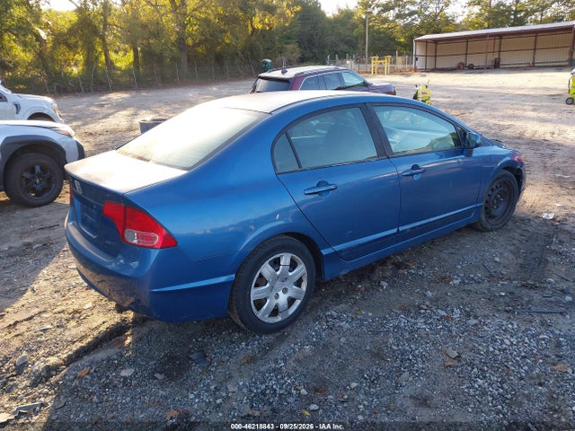 2006 Honda Civic Lx მანქანა იყიდება აუქციონზე, vin: 1HGFA16586L143173, აუქციონის ნომერი: 46218843