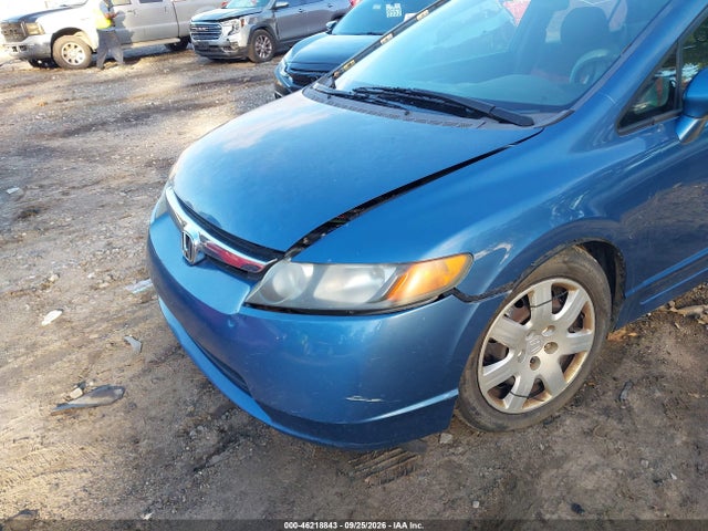 2006 Honda Civic Lx მანქანა იყიდება აუქციონზე, vin: 1HGFA16586L143173, აუქციონის ნომერი: 46218843