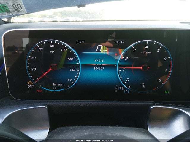 46218890 :رقم المزاد ، WDC4M4GB7LW009181 vin ، 2020 Mercedes-benz Glb 250 مزاد بيع