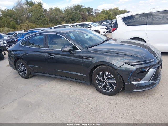 46218897 :رقم المزاد ، KMHL24JJ5TA173710 vin ، 2026 Hyundai Sonata Hybrid Blue مزاد بيع