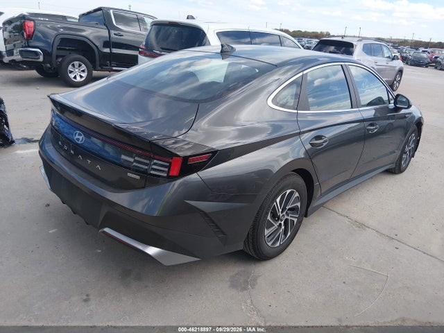 46218897 :رقم المزاد ، KMHL24JJ5TA173710 vin ، 2026 Hyundai Sonata Hybrid Blue مزاد بيع