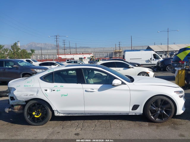 46218909 :رقم المزاد ، KMTG34TAXPU109040 vin ، 2023 Genesis G70 2.0t Rwd مزاد بيع