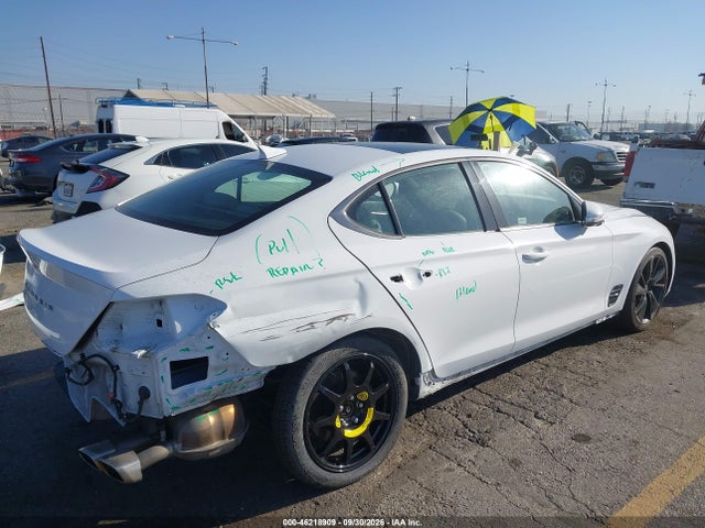46218909 :رقم المزاد ، KMTG34TAXPU109040 vin ، 2023 Genesis G70 2.0t Rwd مزاد بيع
