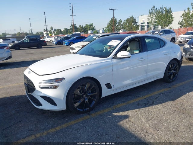 46218909 :رقم المزاد ، KMTG34TAXPU109040 vin ، 2023 Genesis G70 2.0t Rwd مزاد بيع