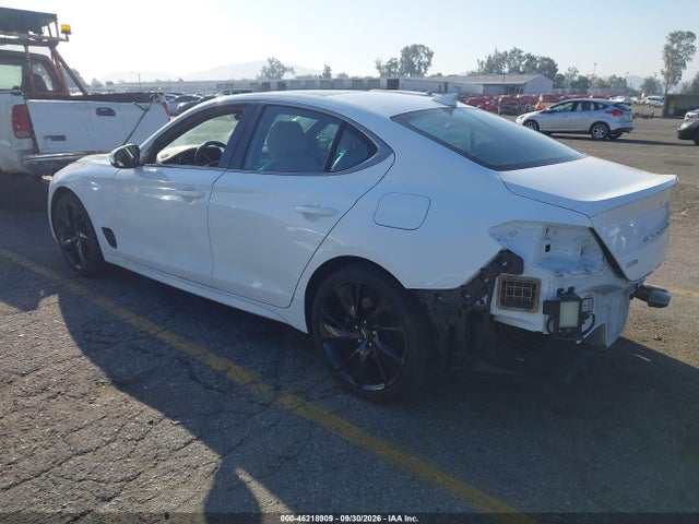 46218909 :رقم المزاد ، KMTG34TAXPU109040 vin ، 2023 Genesis G70 2.0t Rwd مزاد بيع