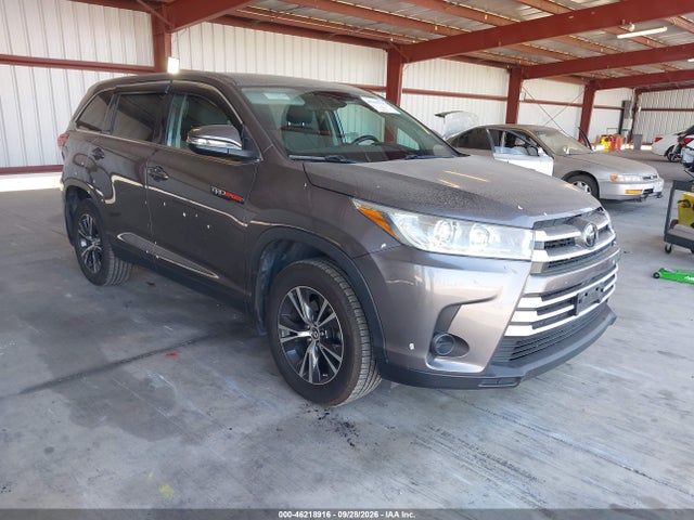 2019 Toyota Highlander Le მანქანა იყიდება აუქციონზე, vin: 5TDBZRFH2KS946035, აუქციონის ნომერი: 46218916