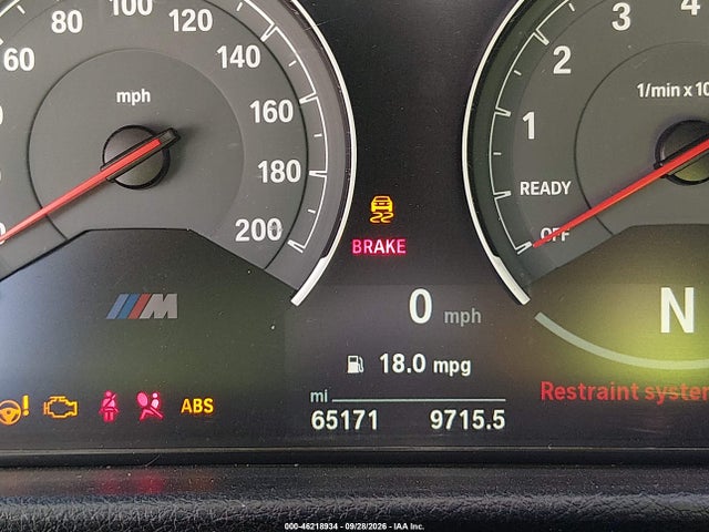 Продаж на аукціоні авто 2018 Bmw M3, vin: WBS8M9C51J5L00419, номер лоту: 46218934
