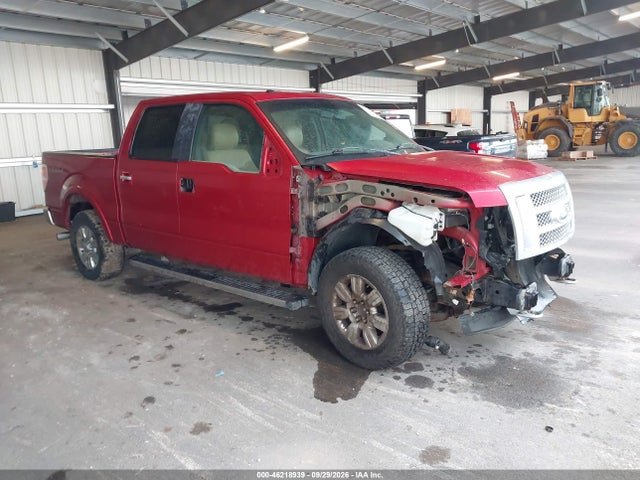 2011 Ford F-150 Lariat მანქანა იყიდება აუქციონზე, vin: 1FTFW1EF1BKD20043, აუქციონის ნომერი: 46218939