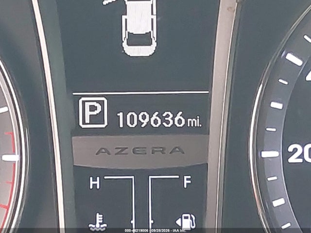 46219006 :رقم المزاد ، KMHFG4JG4DA231813 vin ، 2013 Hyundai Azera مزاد بيع