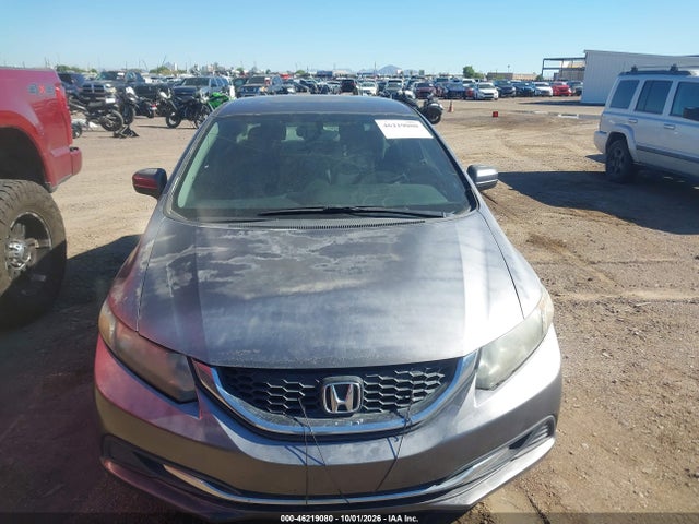 46219080 :رقم المزاد ، 19XFB2F53EE005839 vin ، 2014 Honda Civic Lx مزاد بيع