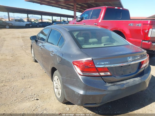 46219080 :رقم المزاد ، 19XFB2F53EE005839 vin ، 2014 Honda Civic Lx مزاد بيع