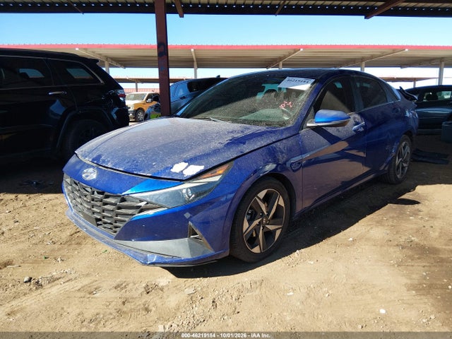 Продаж на аукціоні авто 2022 Hyundai Elantra Sel, vin: KMHLN4AG8NU255105, номер лоту: 46219184