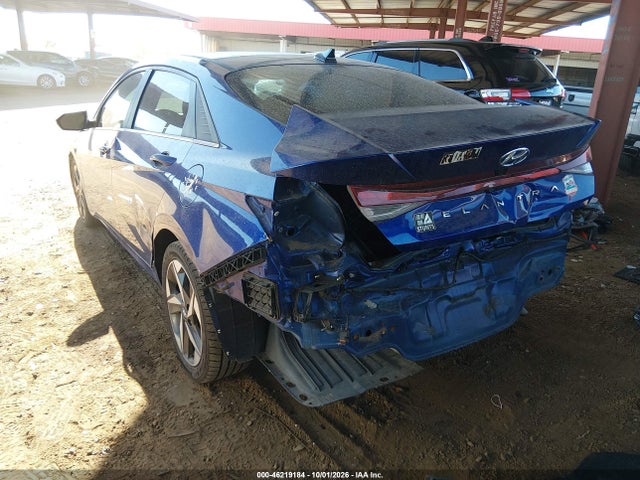 Продаж на аукціоні авто 2022 Hyundai Elantra Sel, vin: KMHLN4AG8NU255105, номер лоту: 46219184