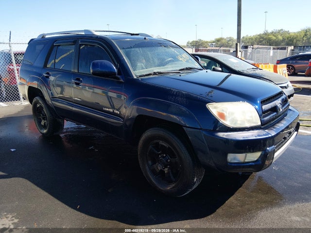 2003 Toyota 4runner Limited V6 მანქანა იყიდება აუქციონზე, vin: JTEBU17R938001401, აუქციონის ნომერი: 46219219
