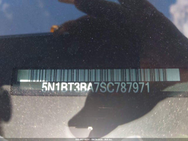 Продаж на аукціоні авто 2025 Nissan Rogue Sv Fwd, vin: 5N1BT3BA7SC787971, номер лоту: 46219231