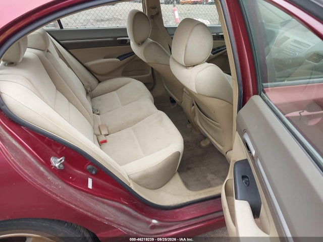 46219239 :رقم المزاد ، 2HGFA16808H506138 vin ، 2008 Honda Civic Ex مزاد بيع