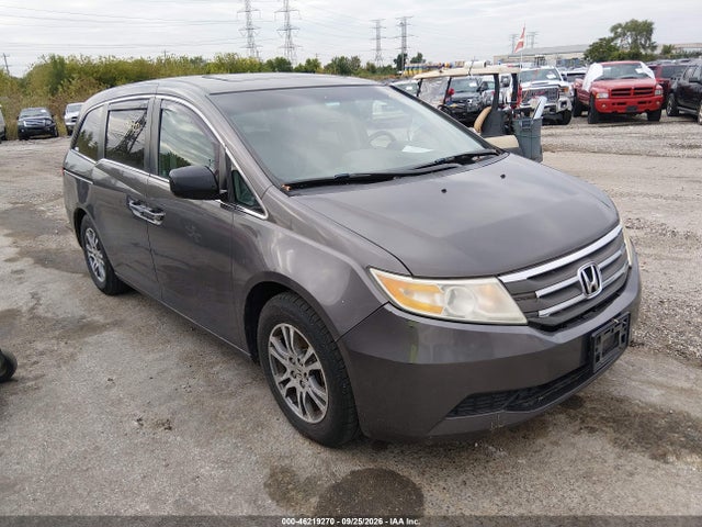 46219270 :رقم المزاد ، 5FNRL5H60CB025510 vin ، 2012 Honda Odyssey Ex-l مزاد بيع