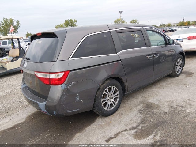 46219270 :رقم المزاد ، 5FNRL5H60CB025510 vin ، 2012 Honda Odyssey Ex-l مزاد بيع