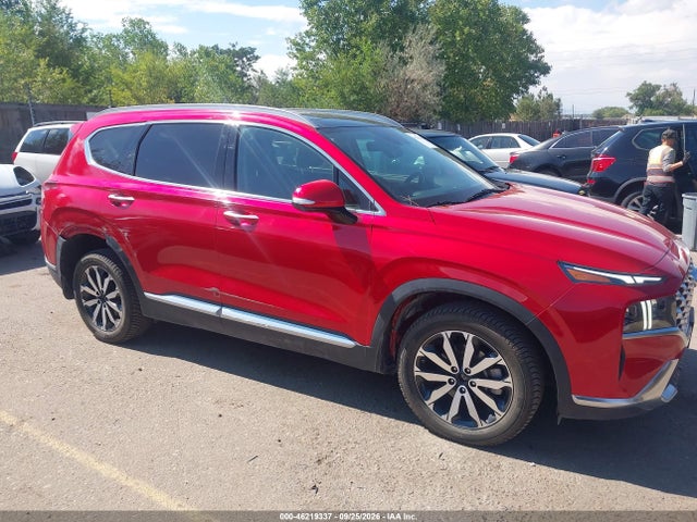2023 Hyundai Santa Fe Limited მანქანა იყიდება აუქციონზე, vin: 5NMS44AL6PH545241, აუქციონის ნომერი: 46219337
