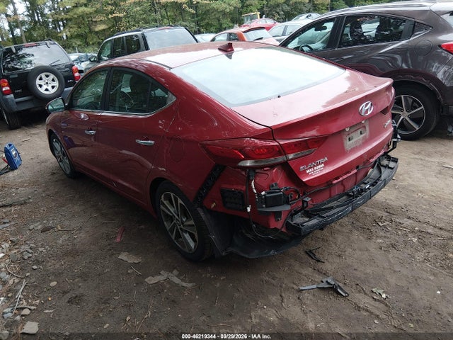 Продаж на аукціоні авто 2017 Hyundai Elantra Limited, vin: KMHD84LF7HU300149, номер лоту: 46219344