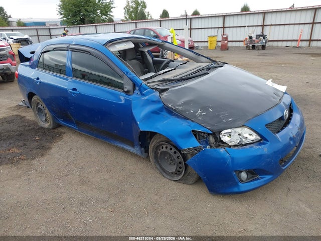 46219384 :رقم المزاد ، JTDBL40EX99068866 vin ، 2009 Toyota Corolla Le مزاد بيع