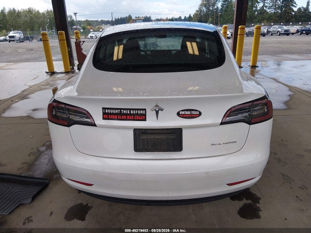 5YJ3E1EB4LF721426 Tesla Model 3 Long Range Dual Motor All-wheel Drive