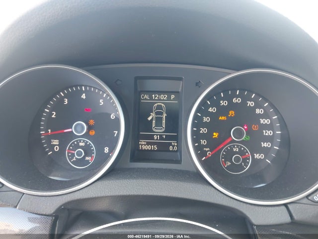 46219491 :رقم المزاد ، 3VWPP7AJ4CM629043 vin ، 2012 Volkswagen Jetta Sportwagen 2.5l Se مزاد بيع