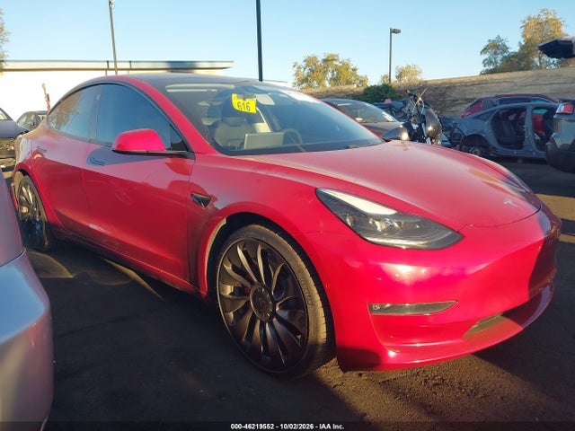 Aukcja sprzedaży 2021 Tesla Model 3 Performance Dual Motor All-wheel Drive, vin: 5YJ3E1EC5MF935867, numer aukcji: 46219552