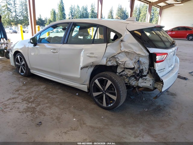 2019 Subaru Impreza 2.0i Sport მანქანა იყიდება აუქციონზე, vin: 4S3GTAM67K3752712, აუქციონის ნომერი: 46219580