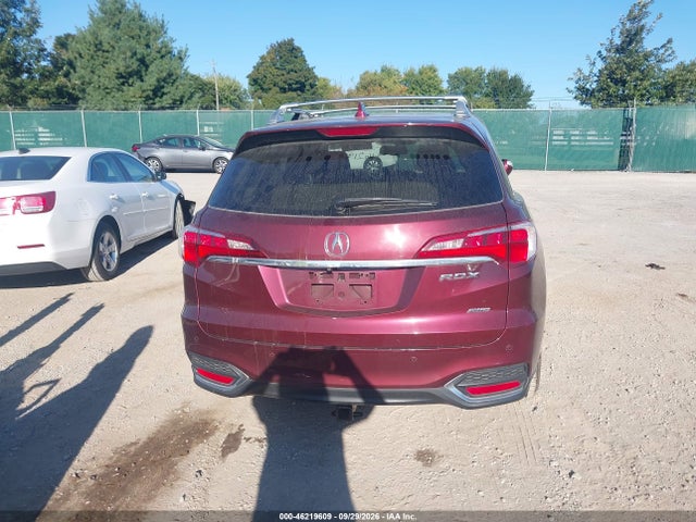 46219609 :رقم المزاد ، 5J8TB4H79GL008110 vin ، 2016 Acura Rdx Advance Package مزاد بيع