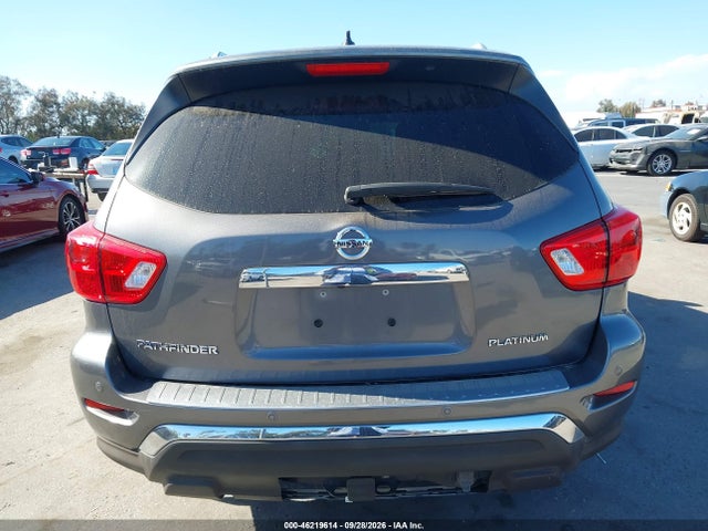 Продаж на аукціоні авто 2017 Nissan Pathfinder Platinum, vin: 5N1DR2MN8HC619119, номер лоту: 46219614