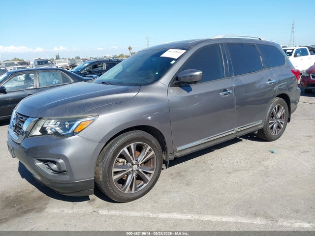 Продаж на аукціоні авто 2017 Nissan Pathfinder Platinum, vin: 5N1DR2MN8HC619119, номер лоту: 46219614