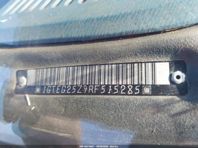 Aukcja sprzedaży 1994 Gmc Vandura G2500, vin: 1GTEG25Z9RF515285, numer aukcji: 46219627