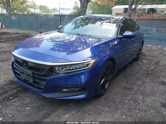46219687 :رقم المزاد ، 1HGCV1F39JA268726 vin ، 2018 Honda Accord Sport مزاد بيع