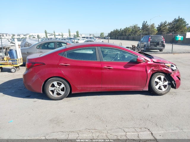 5NPDH4AE4EH534396 Hyundai ELANTRA SE