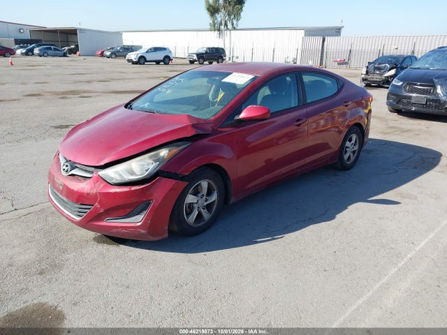 5NPDH4AE4EH534396 Hyundai ELANTRA SE