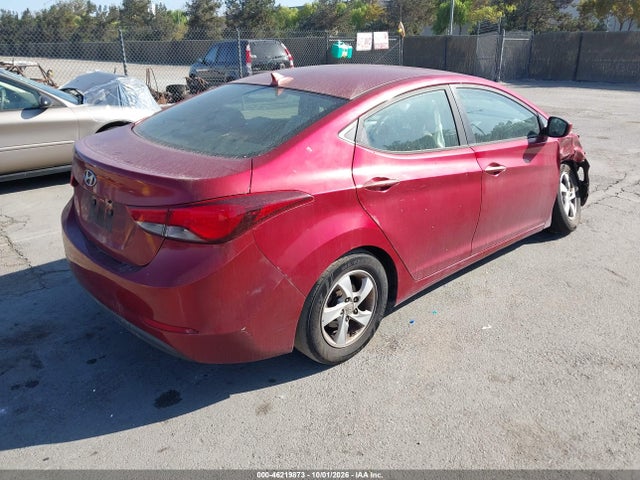 5NPDH4AE4EH534396 Hyundai ELANTRA SE