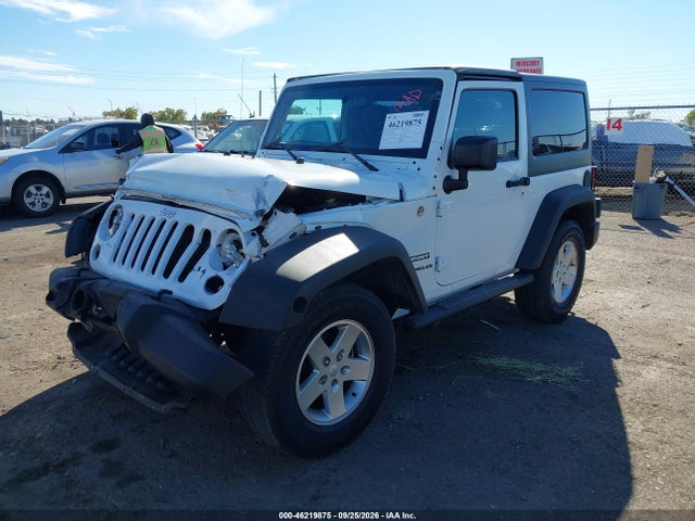 46219875 :رقم المزاد ، 1C4AJWAGXCL184608 vin ، 2012 Jeep Wrangler Sport مزاد بيع