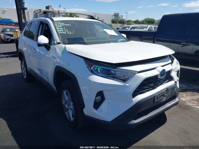 46219917 :رقم المزاد ، 4T3RWRFVXMU048474 vin ، 2021 Toyota Rav4 Hybrid Xle مزاد بيع